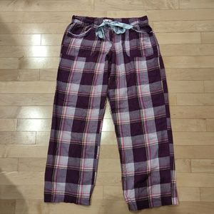 Victoria's Secret Purple Striped Pajama Pants